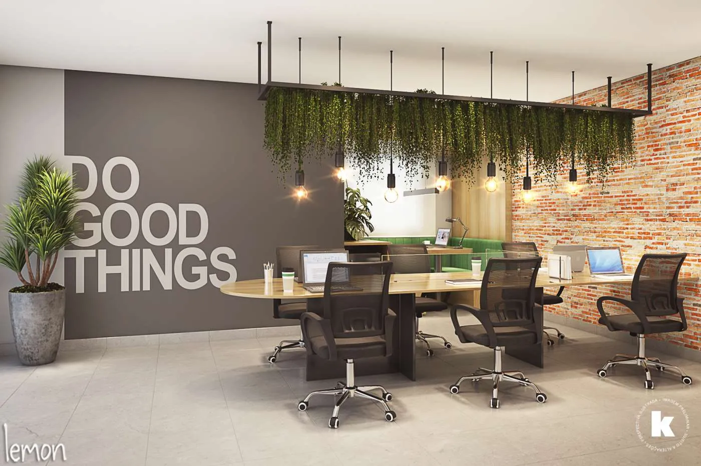 Coworking do Gran Kazzas Nações Unidas