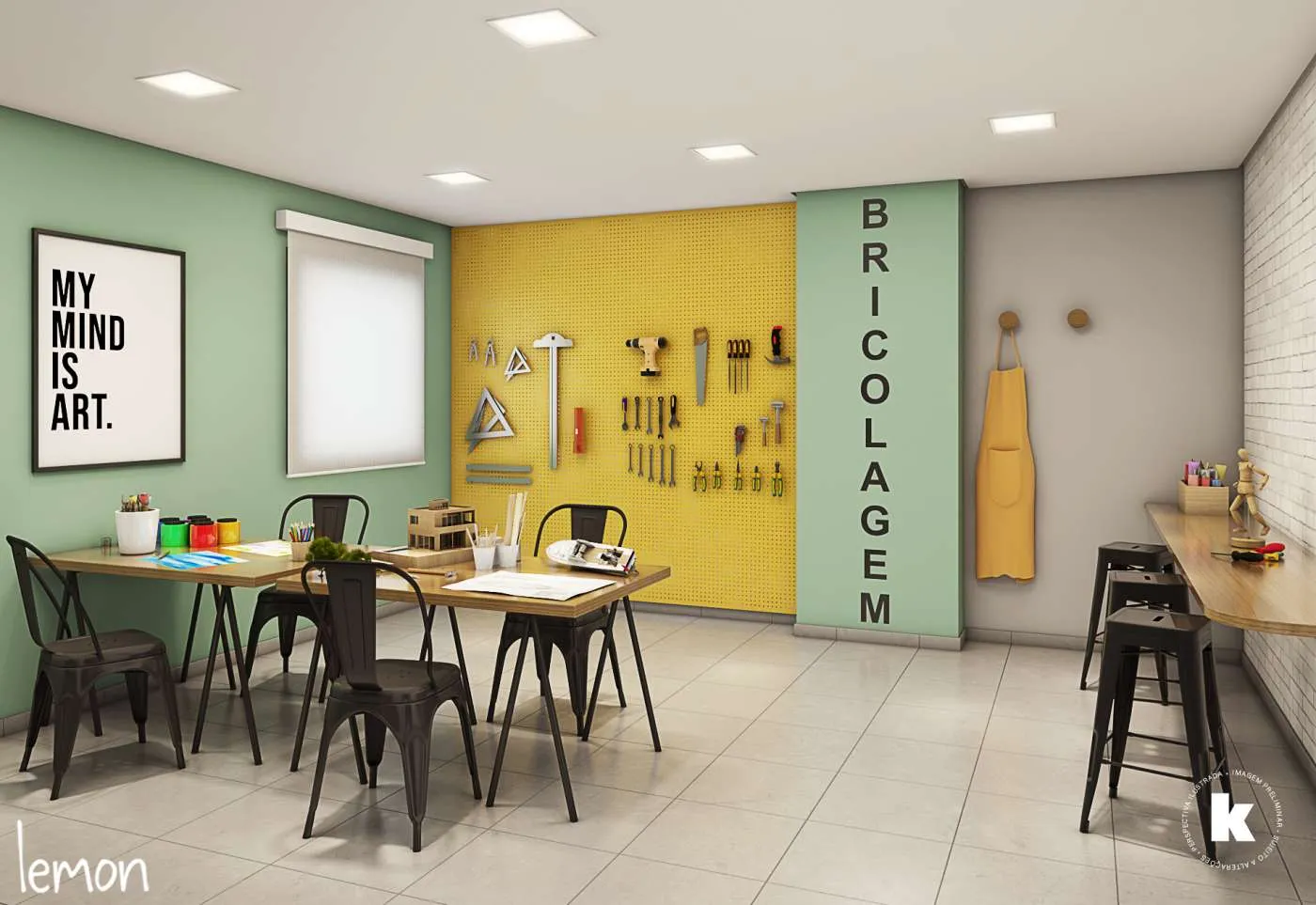Espaço bricolagem no Gran Kazzas Nações Unidas