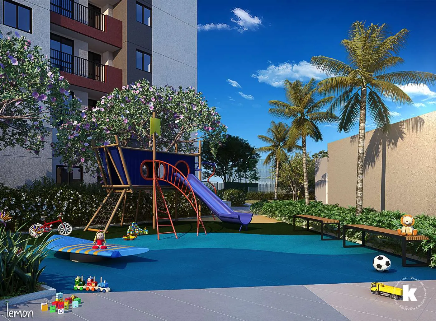 Playground no Gran Kazzas Nações Unidas